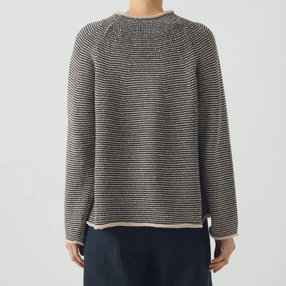 TOAST cotton and linen rollneck sweater - Picture 3 of 9